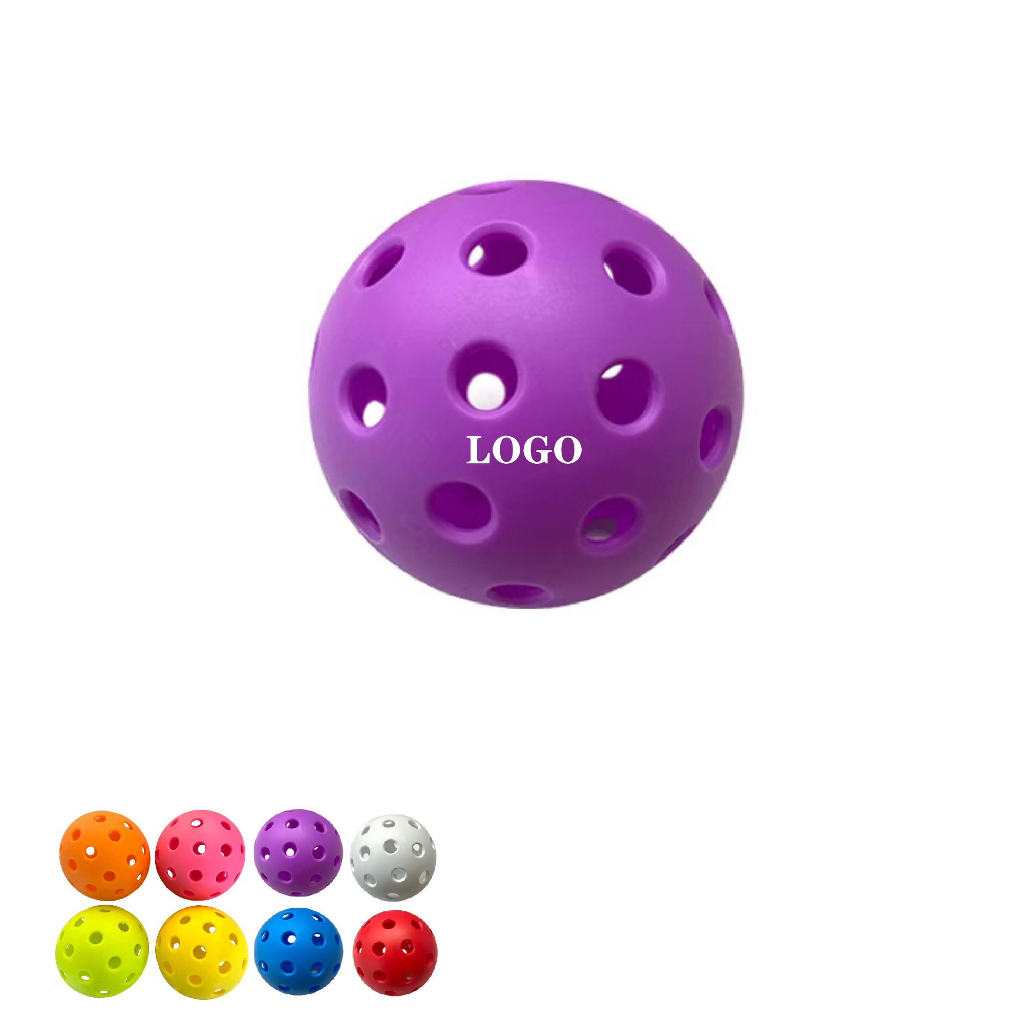 MOQ 20 pcs Durable TPE Pickleballs 3