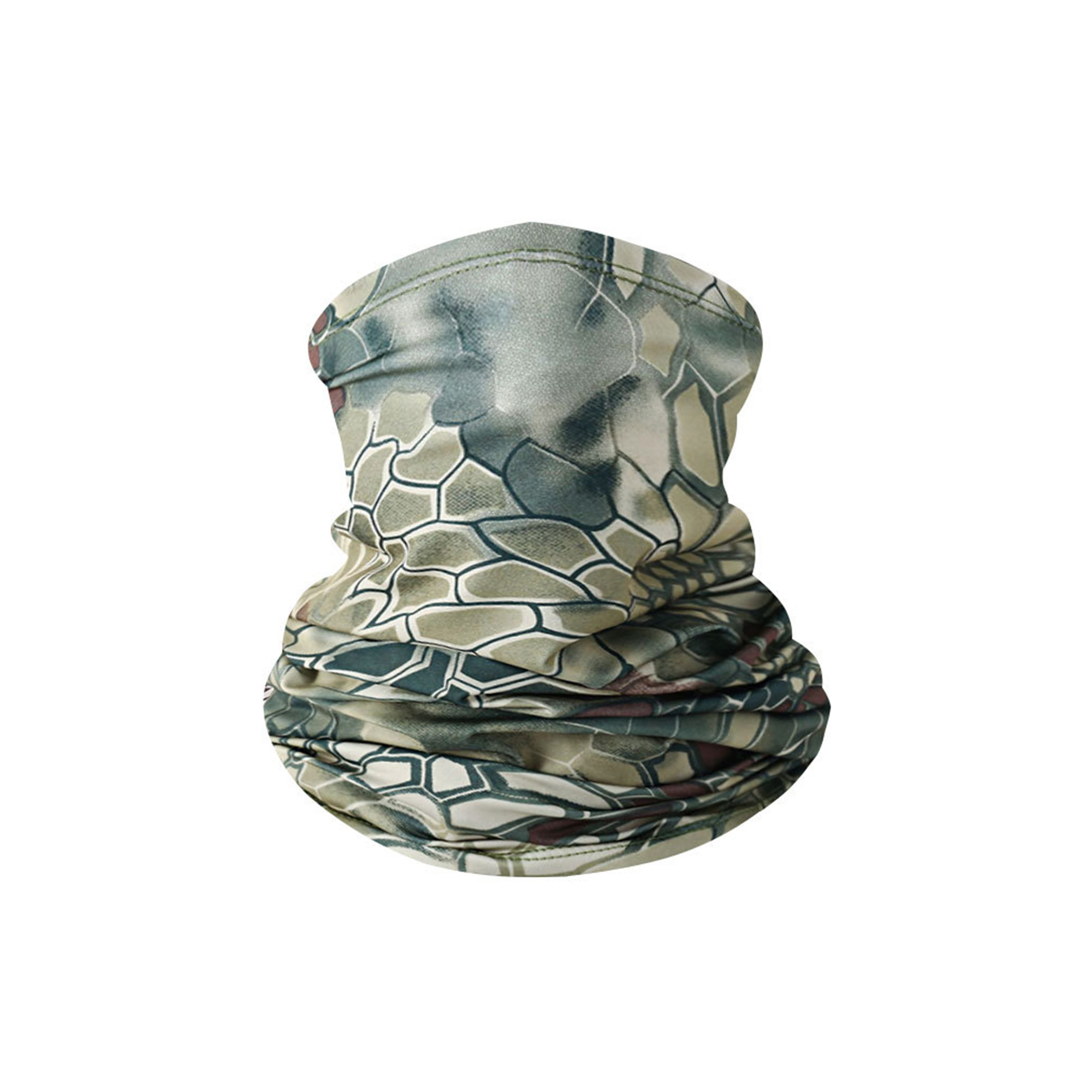 Cooling Ice Silk Neck Gaiter Face Cover 16.5 x 9.5" 10