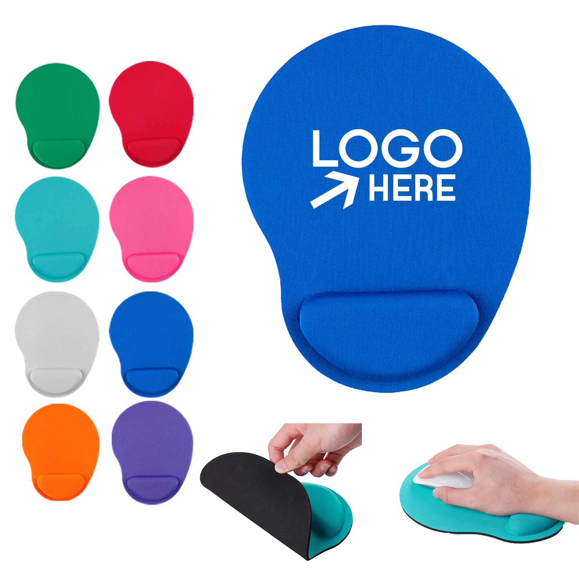 EVA Rubber Wrist Support Mouse Pad 4