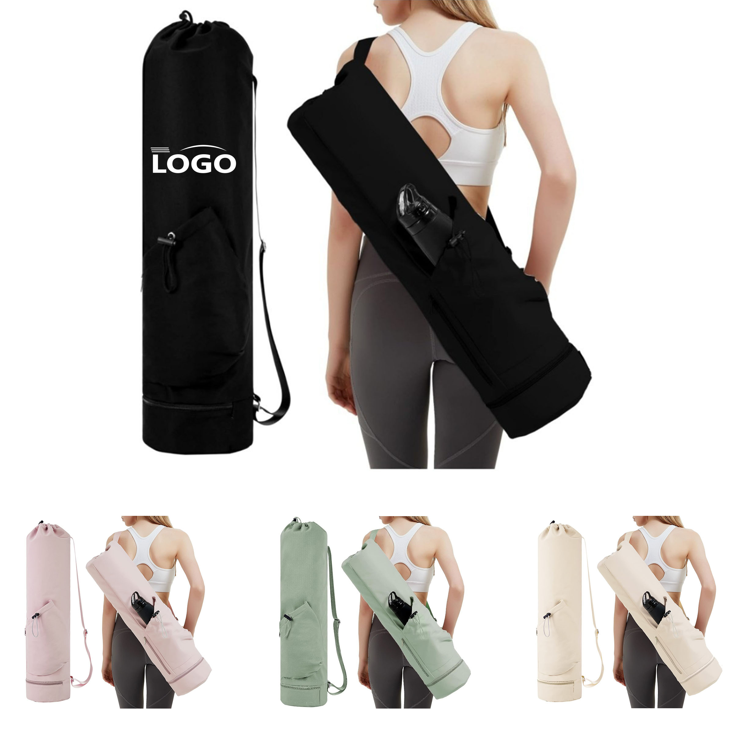 Adjustable Strap Yoga Mat Carrying Bag 2