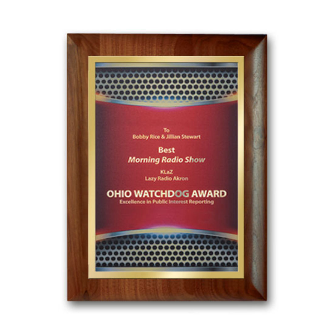 SpectraPrint™ Plaque - Rolled Edge Gold 7