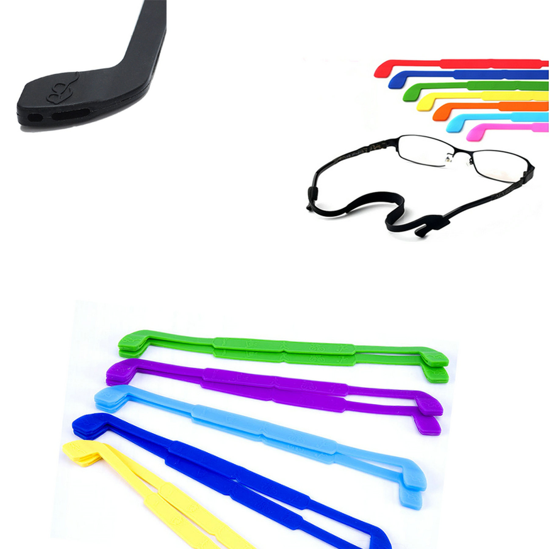 Silicone Eyeglasses Elastic Cord 1