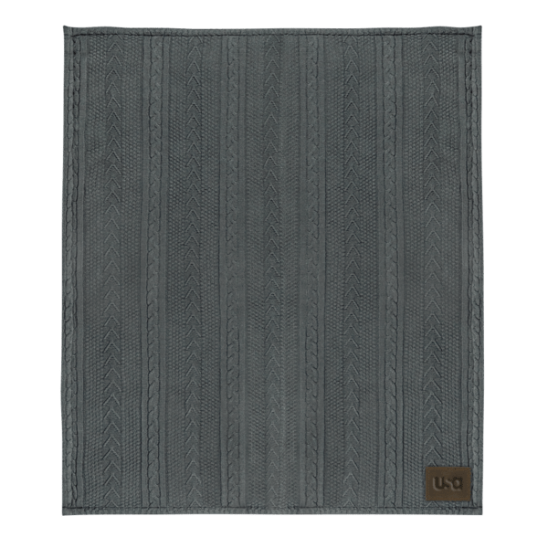 Cable Sherpa Blanket 31