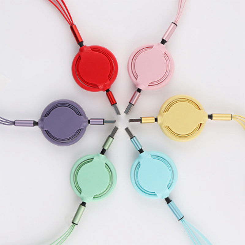 Retractable Fast Charger 3-in-1 Charging Cable 3