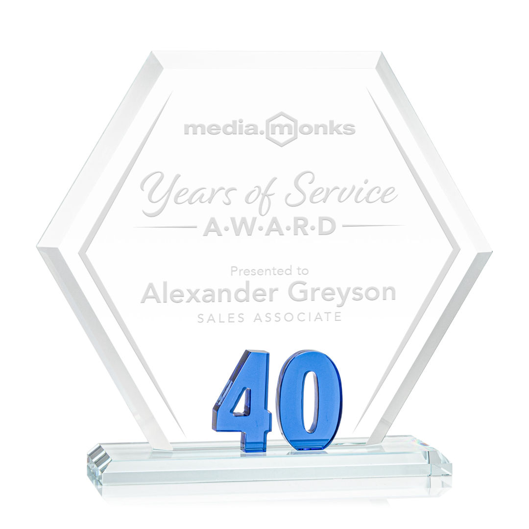 Riviera Anniversary Award No 40 - Blue 8