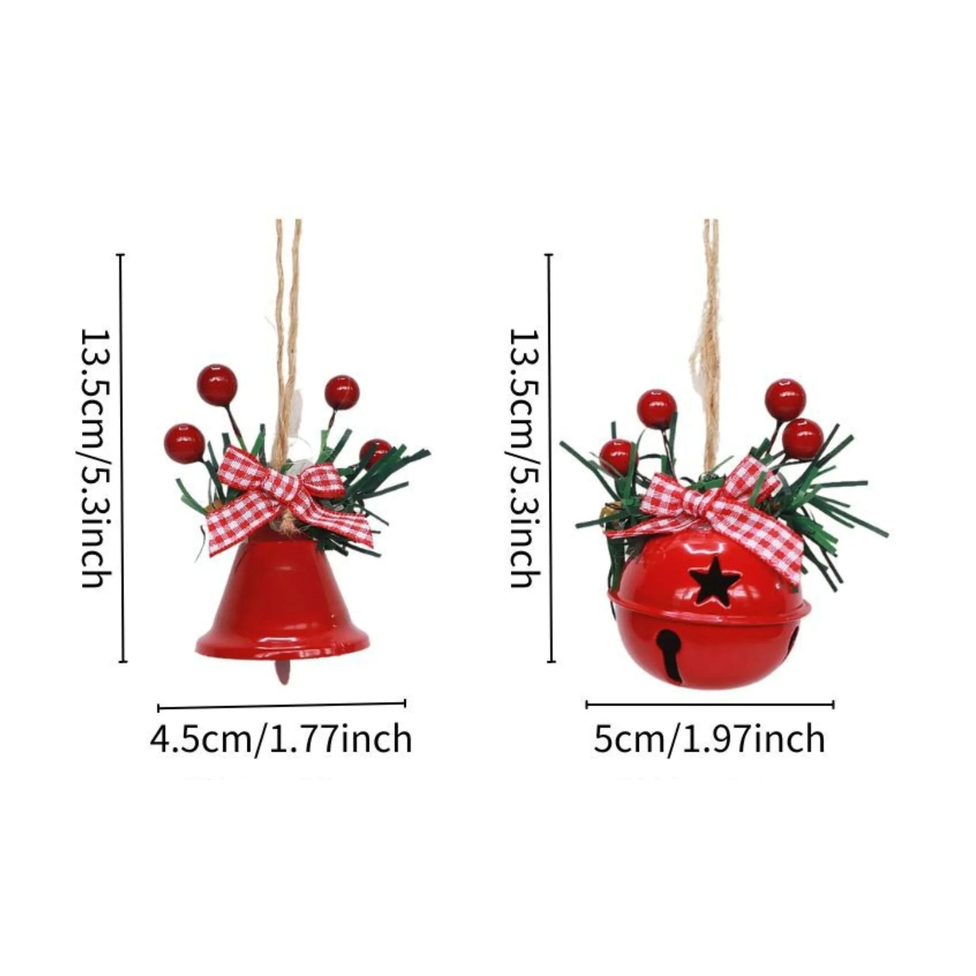 Christmas Bell Decoration Pendant 3