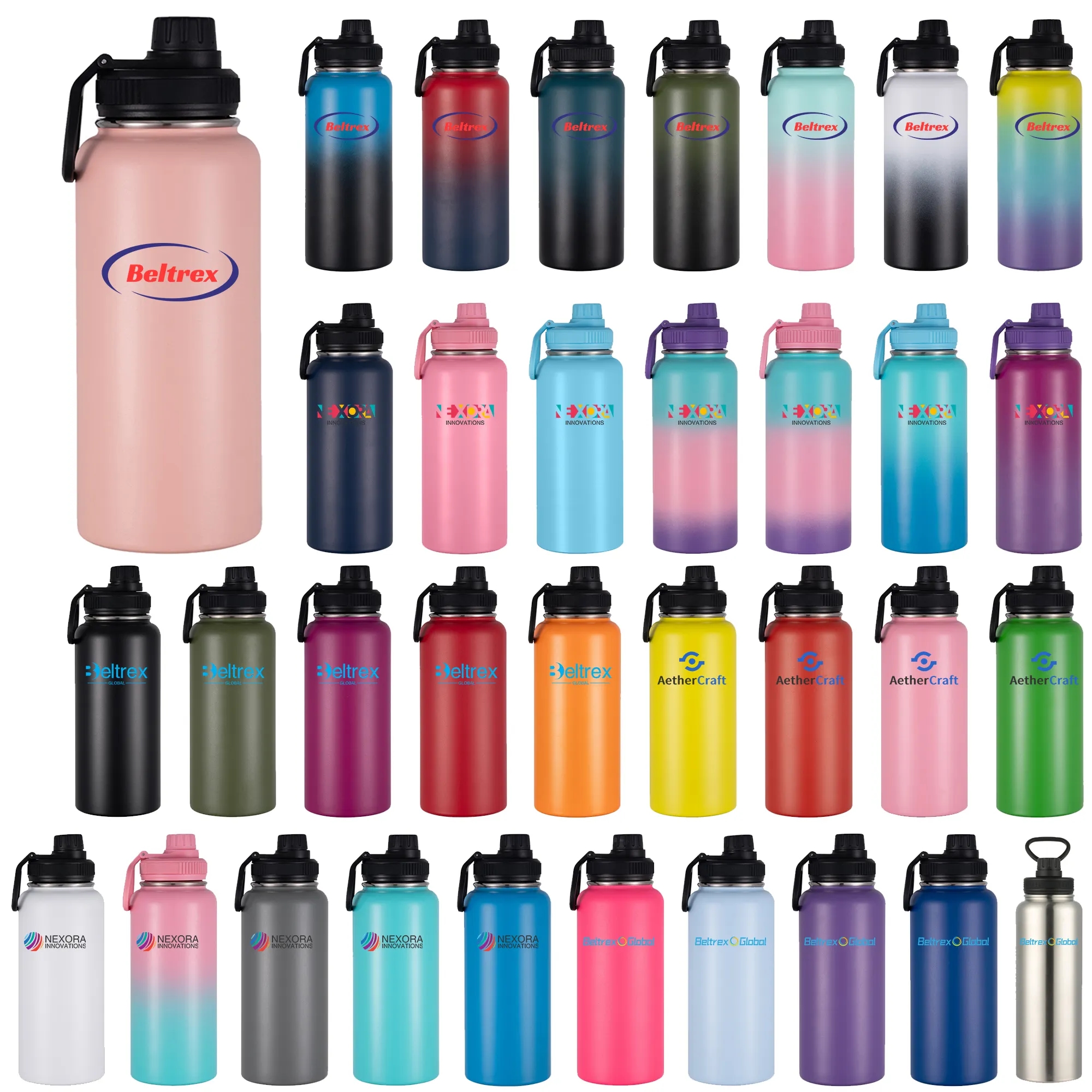 Stainless Steel Insulated Sports Bottle 18oz 31