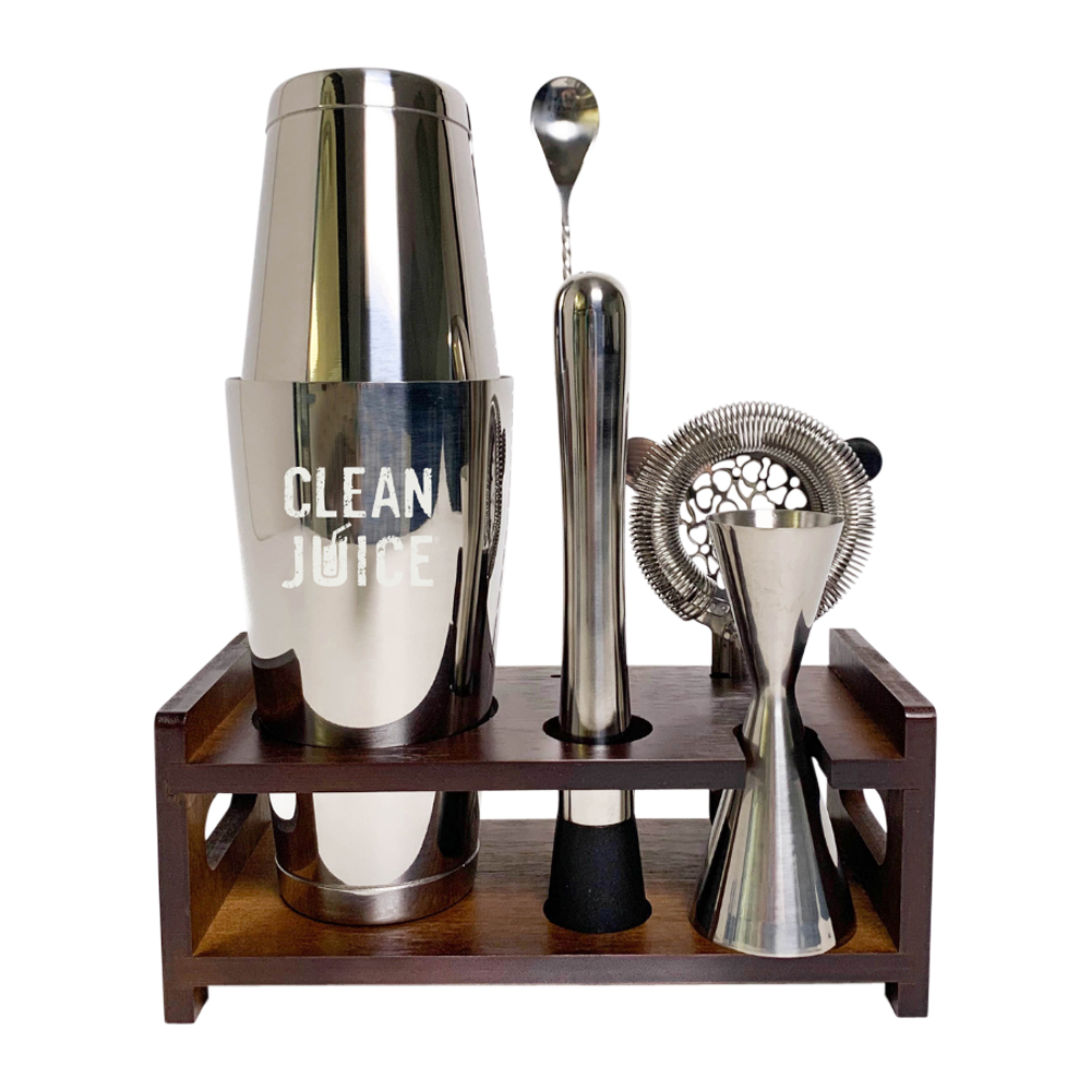 6-pc. Premium Bar Set & Stand 4