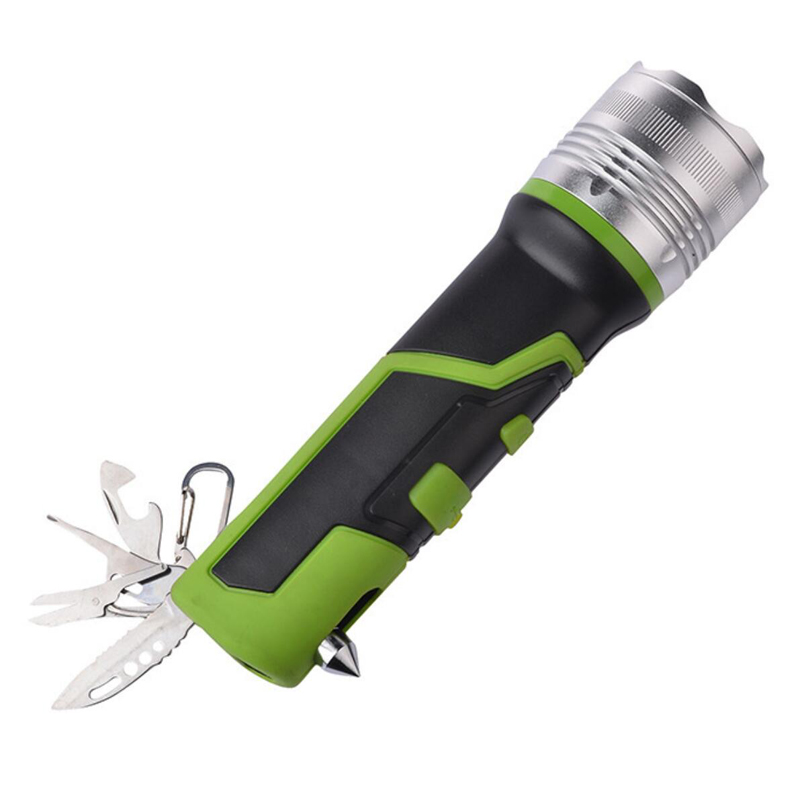Multi Functional Emergency Tools / LED Flashlight Torches / Safety Hammers 5