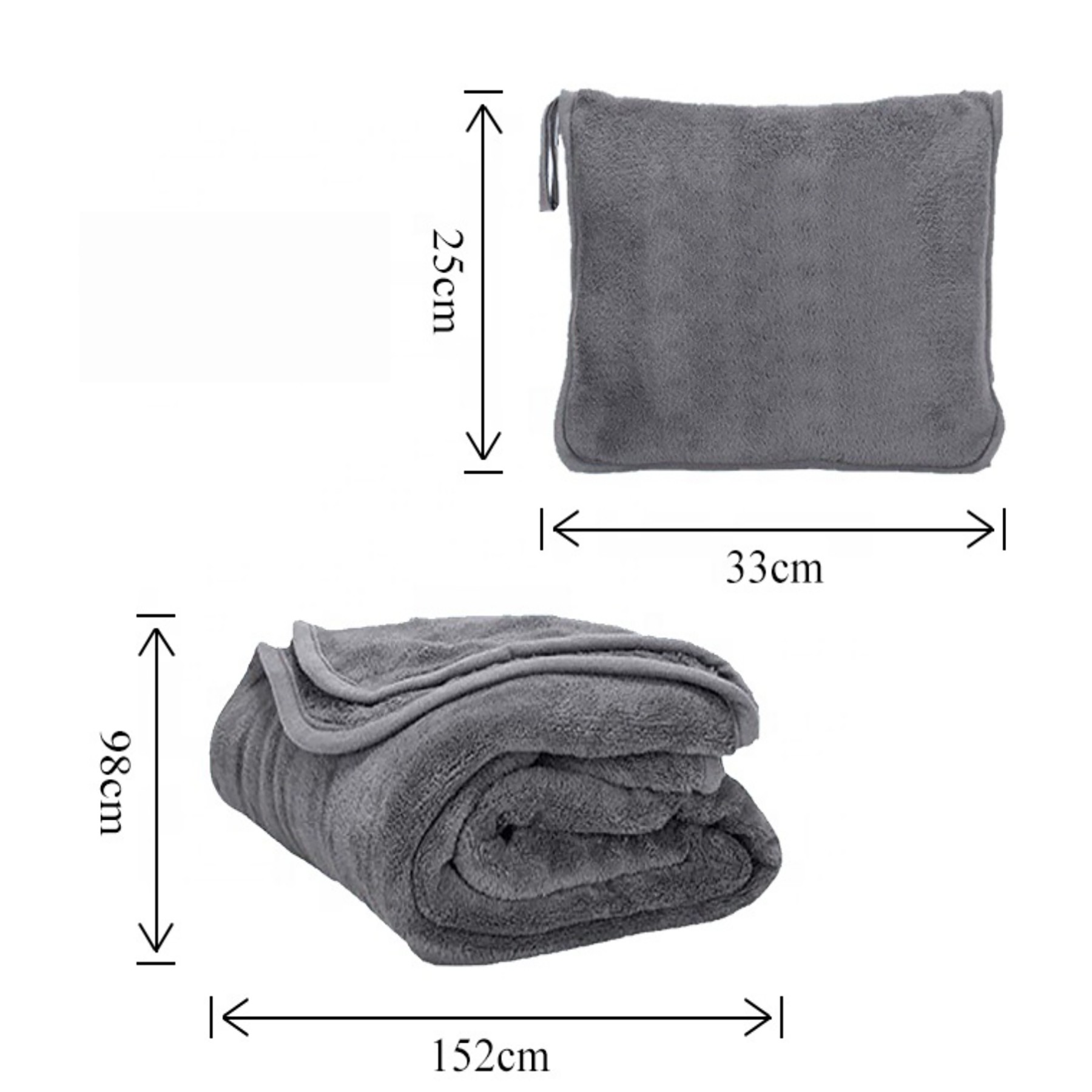 Portable 2 In 1 Multi Functional Cuddle Blanket 6