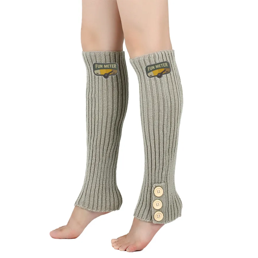 Button Trace Leg Warmer 8