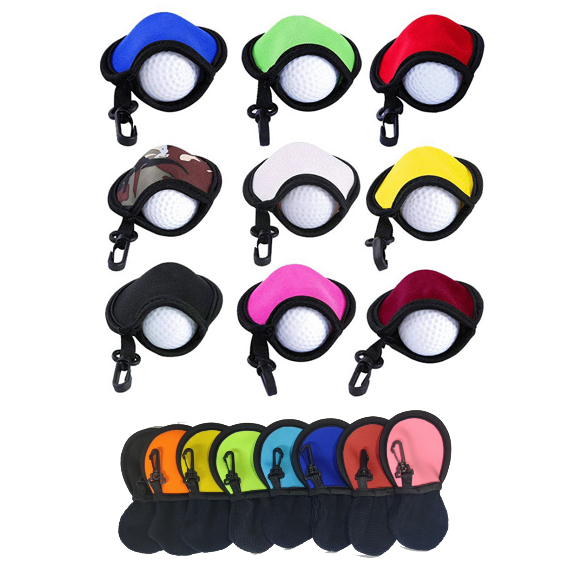 Custom Neoprene Golf Pouch 3