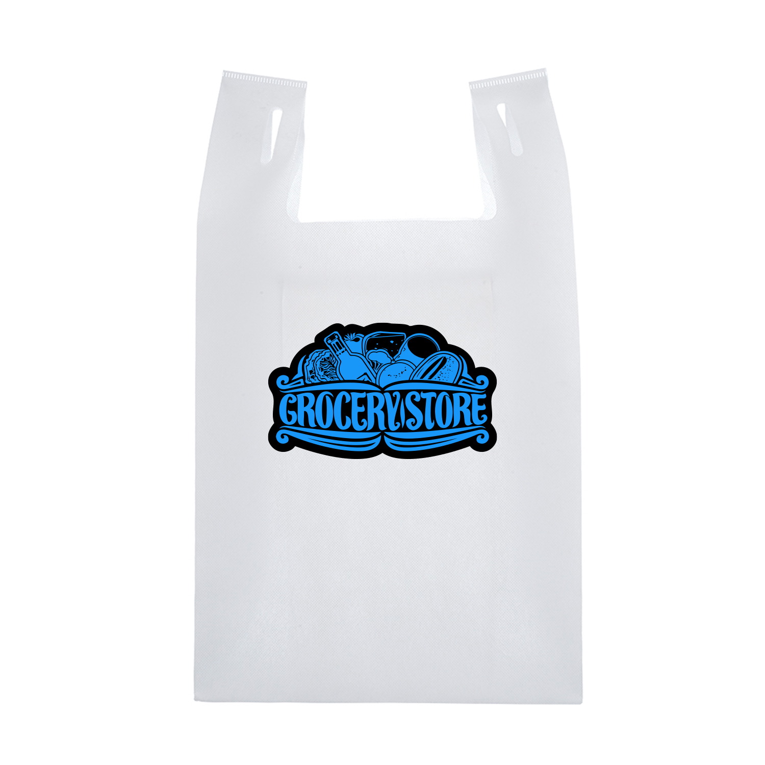 EZ-Hang Reusable Shopper Bag (2 Color Imprint) 13