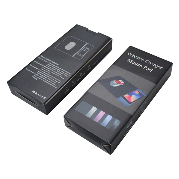 Qi Wireless Charger And Mouse Mat with PU and Rubber Material 4