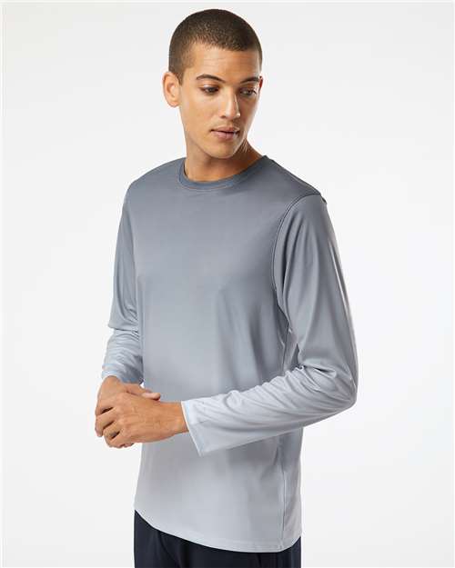 Unisex Barbados Performance Pin Dot Long Sleeve T-Shirt - 225 32