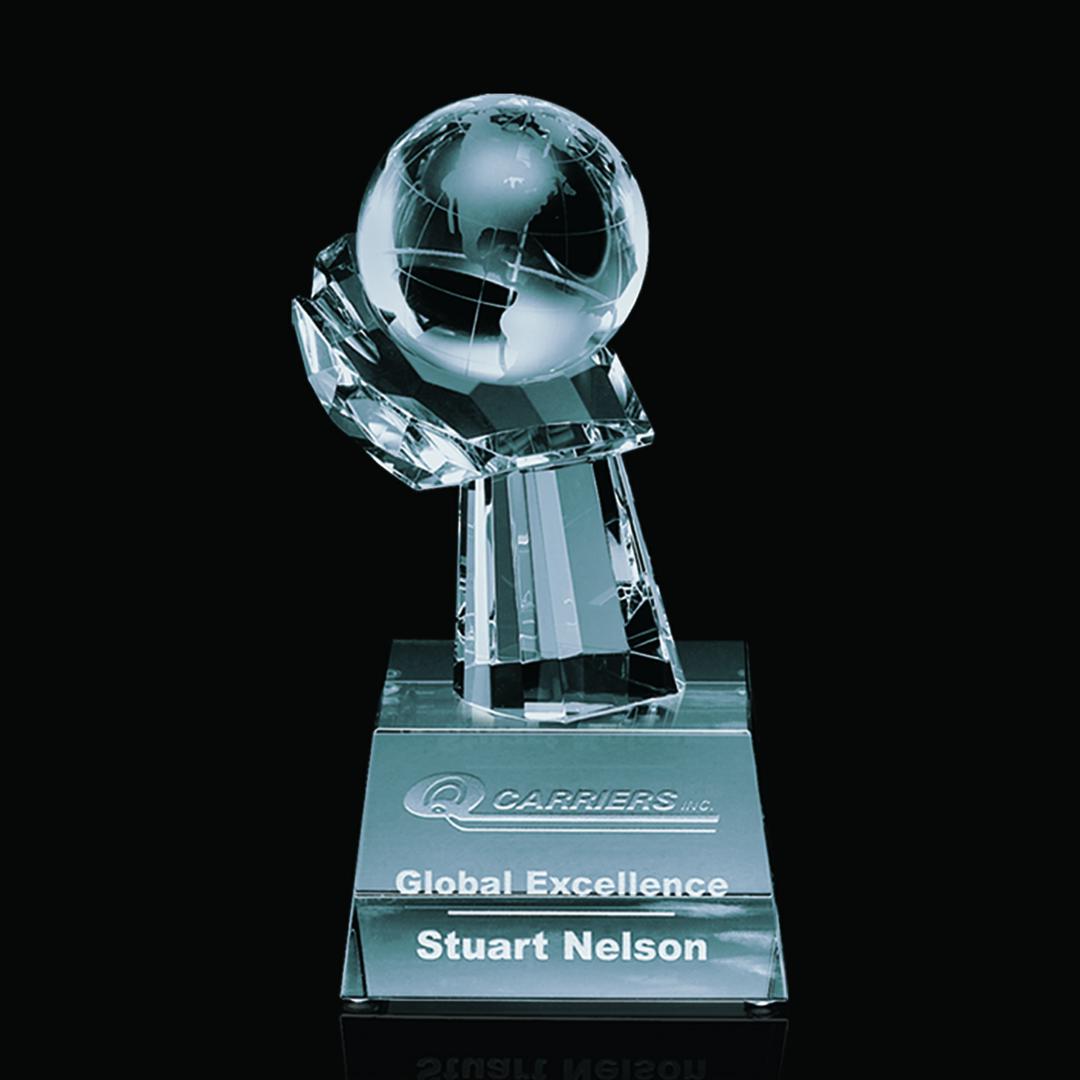 Globe on Hand Award 3