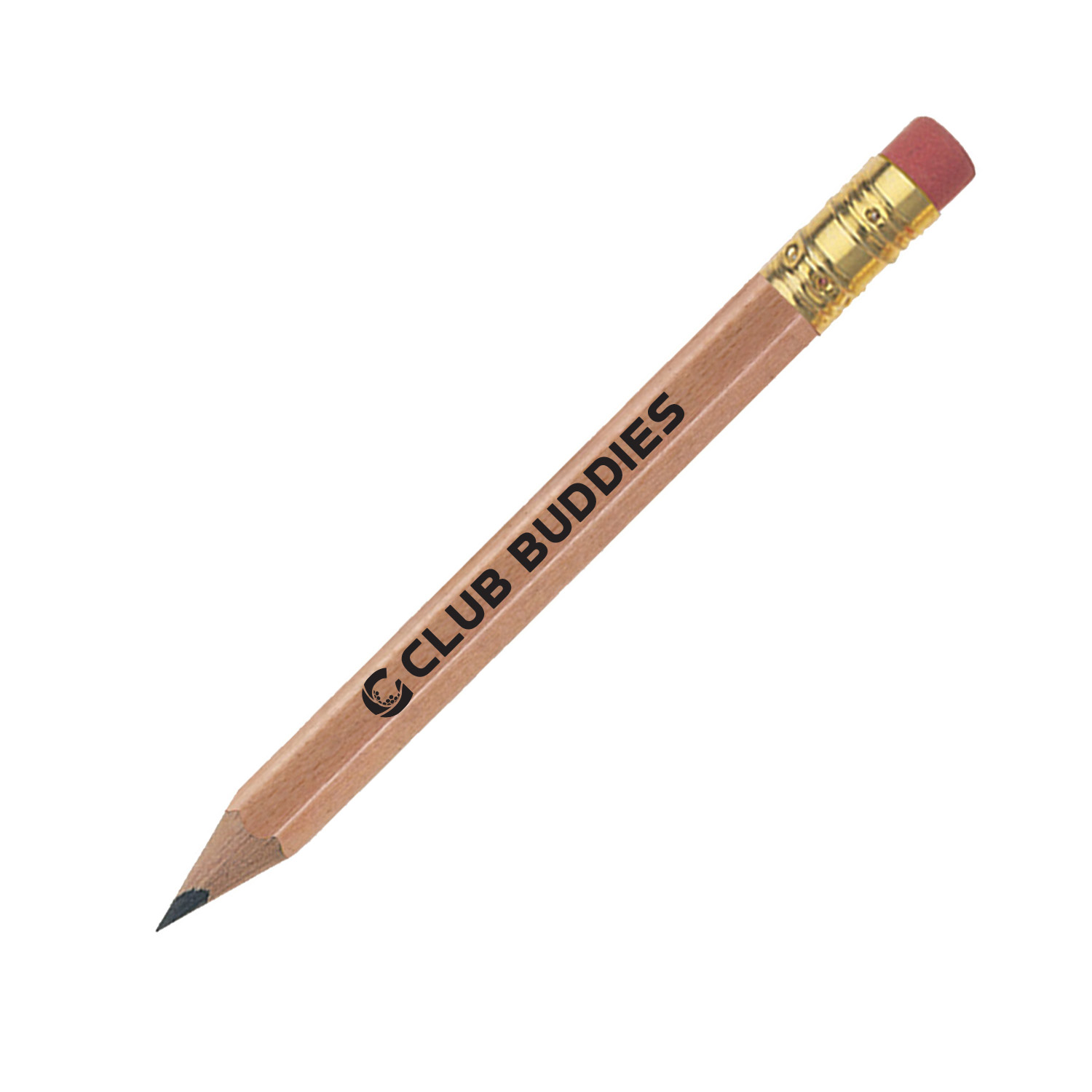 Golf Pencil (Hexagonal) with Eraser 5