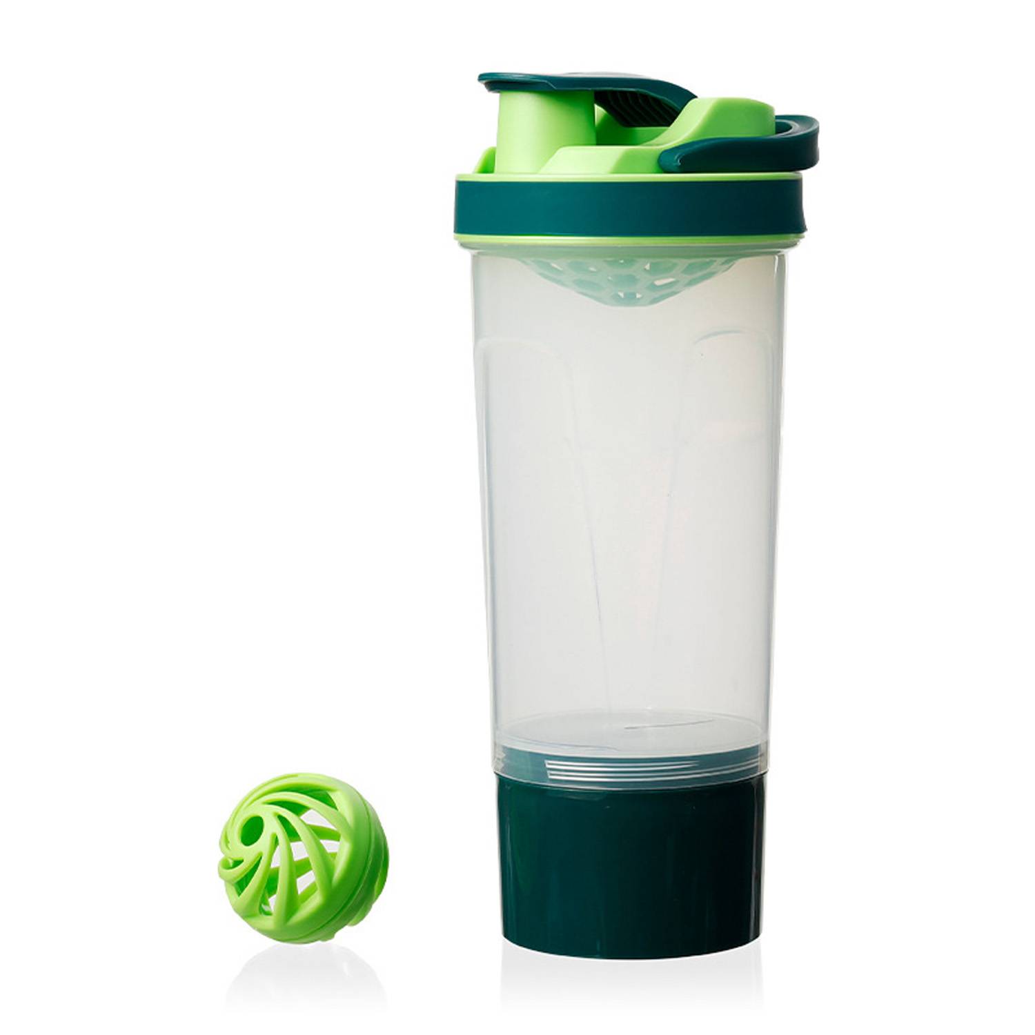24oz Multifunction Protein Shake Bottle w/ Mixing Ball 4