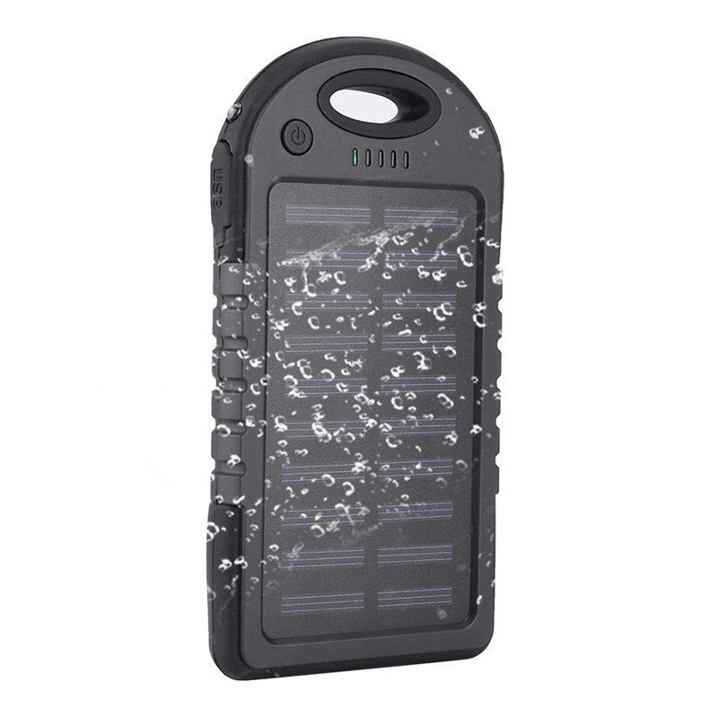 Dual USB Waterproof Solar Power Bank 3