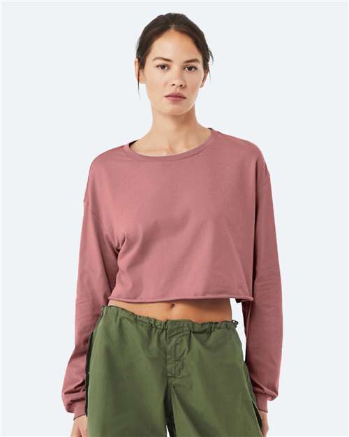 Women's FWD Fashion Crop Long Sleeve Tee - 6501 65