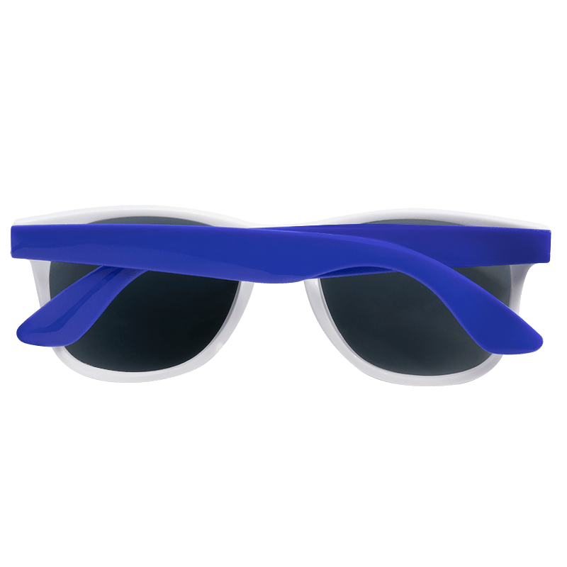 Custom White Frame Plastic Sunglasses 39