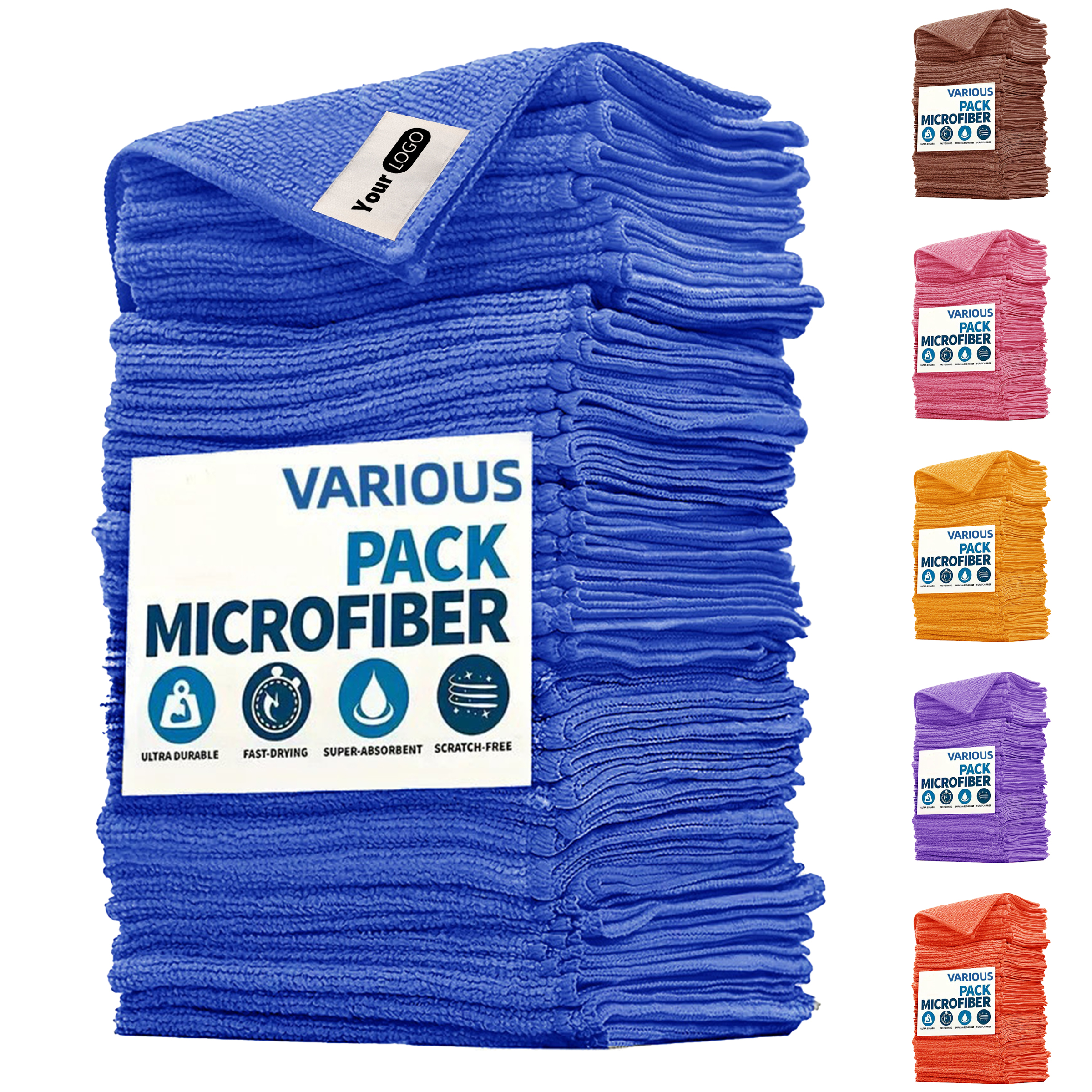 Microfiber Cloth Custom Cleaning Cloth 2