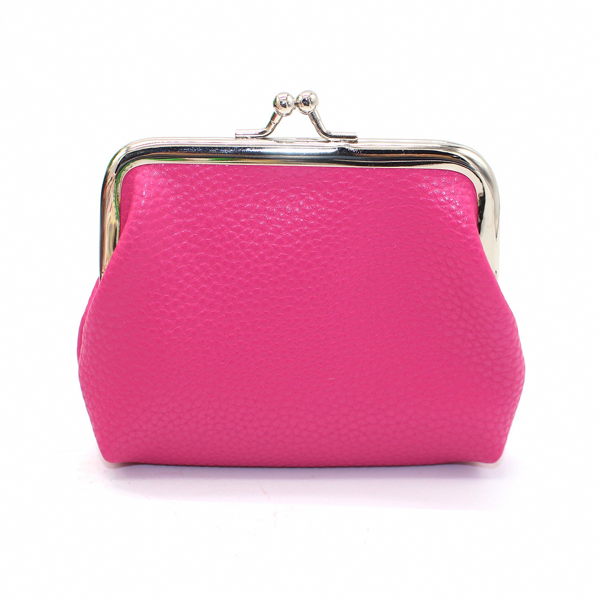 Genuine Leather Coin Purse with Top Clasp 5