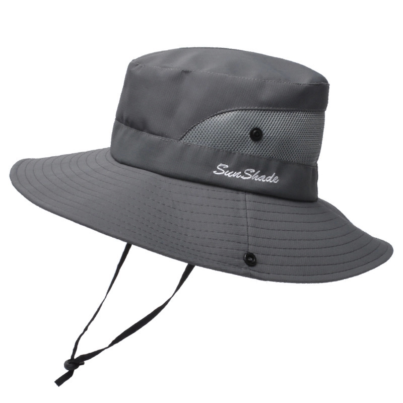 Ponytail Hole Outdoor Fisherman'S Hat 2