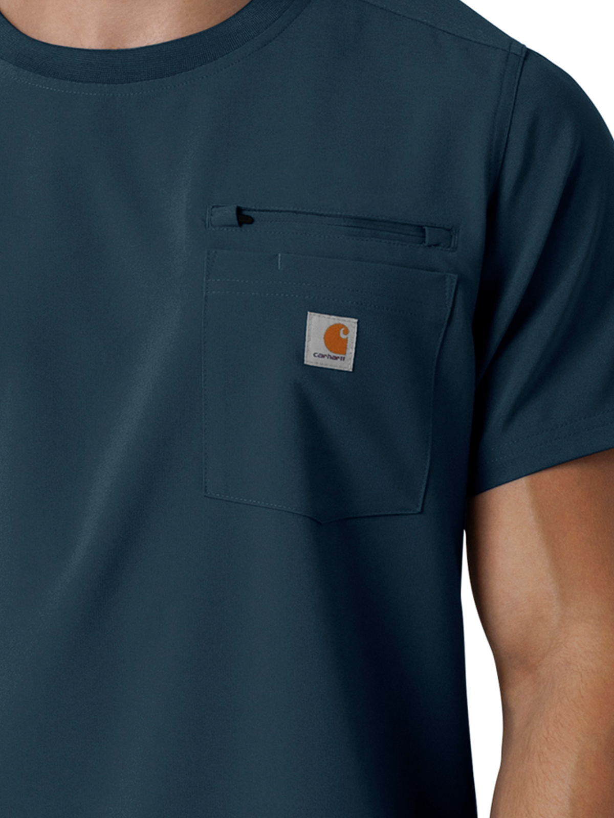 Carhartt Scrubs - Force Cross-Flex - Men's Two-Pocket Crew Neck Scrub Top 11