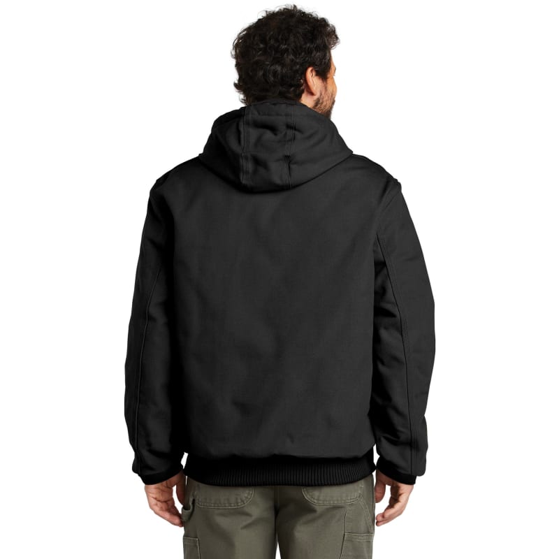 Carhartt Tall Quilted-Flannel-Lined Duck Active Jac. 7