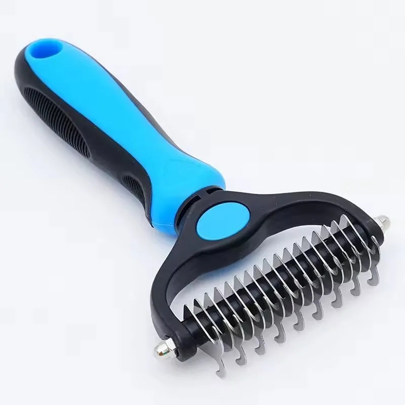 Double Sided Pet Grooming Brush 11