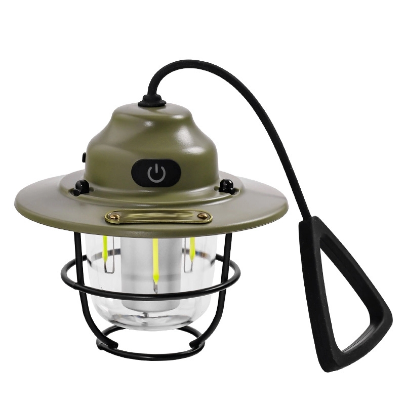 Vintage LED Rechargeable Camping Lantern 3