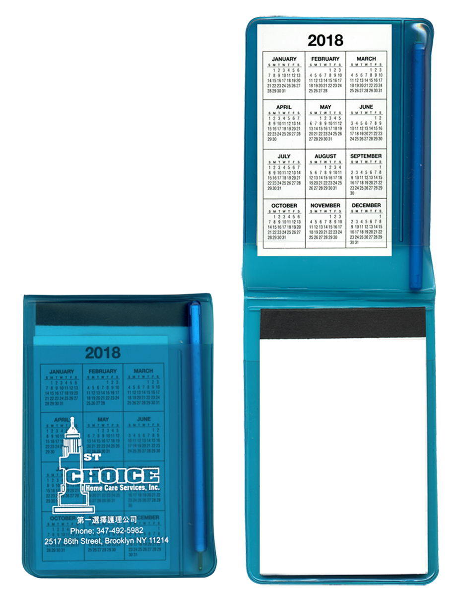 100 Page Pad Translucent Memo Book w/ Matching Pen 5