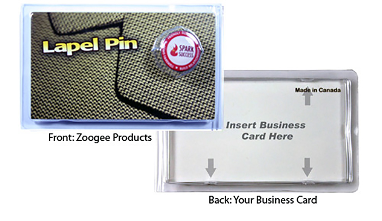 Lapel Pin / Pins with 3/4" Round Imprint 2