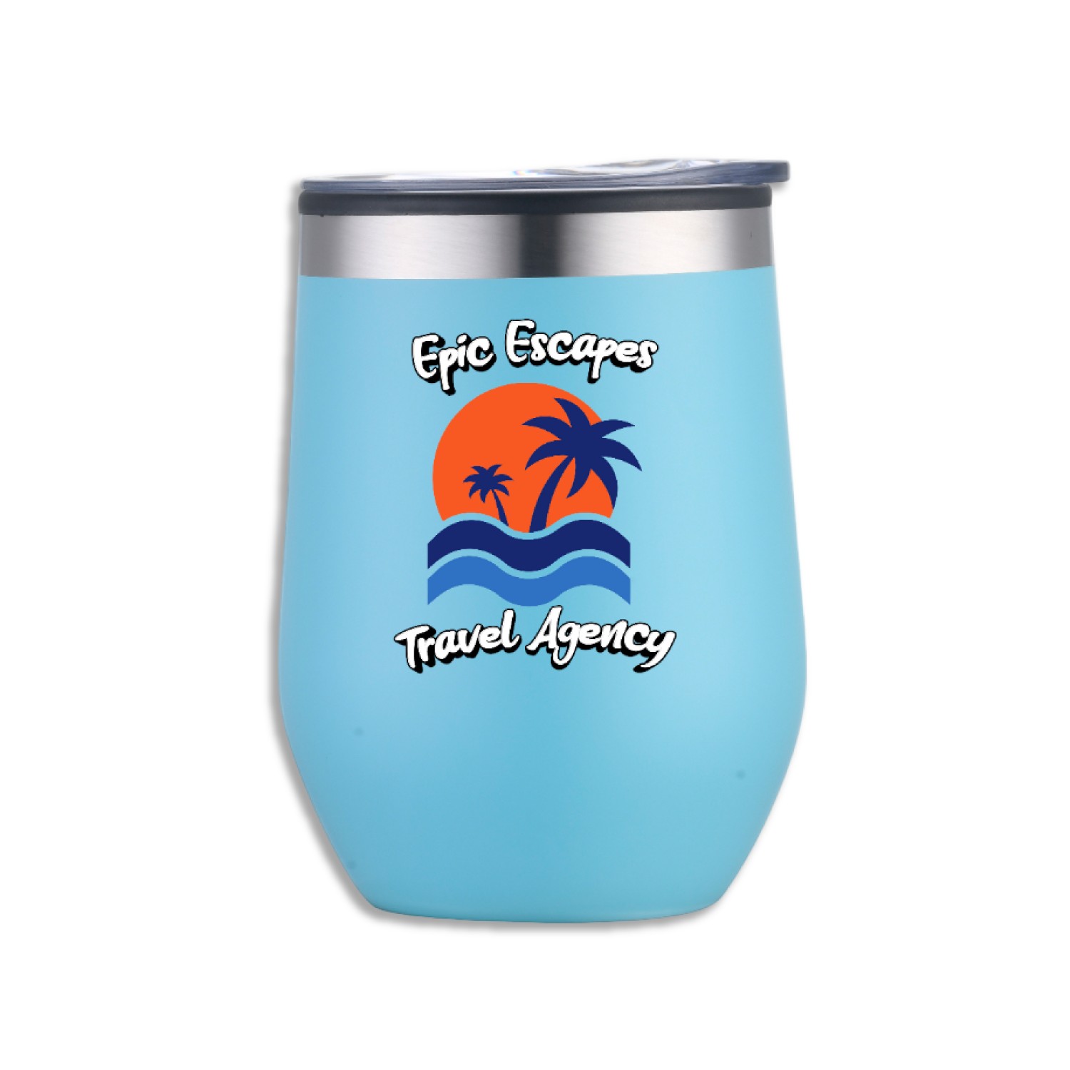 Little Sipper 12 oz Stainless Wine Tumbler 19