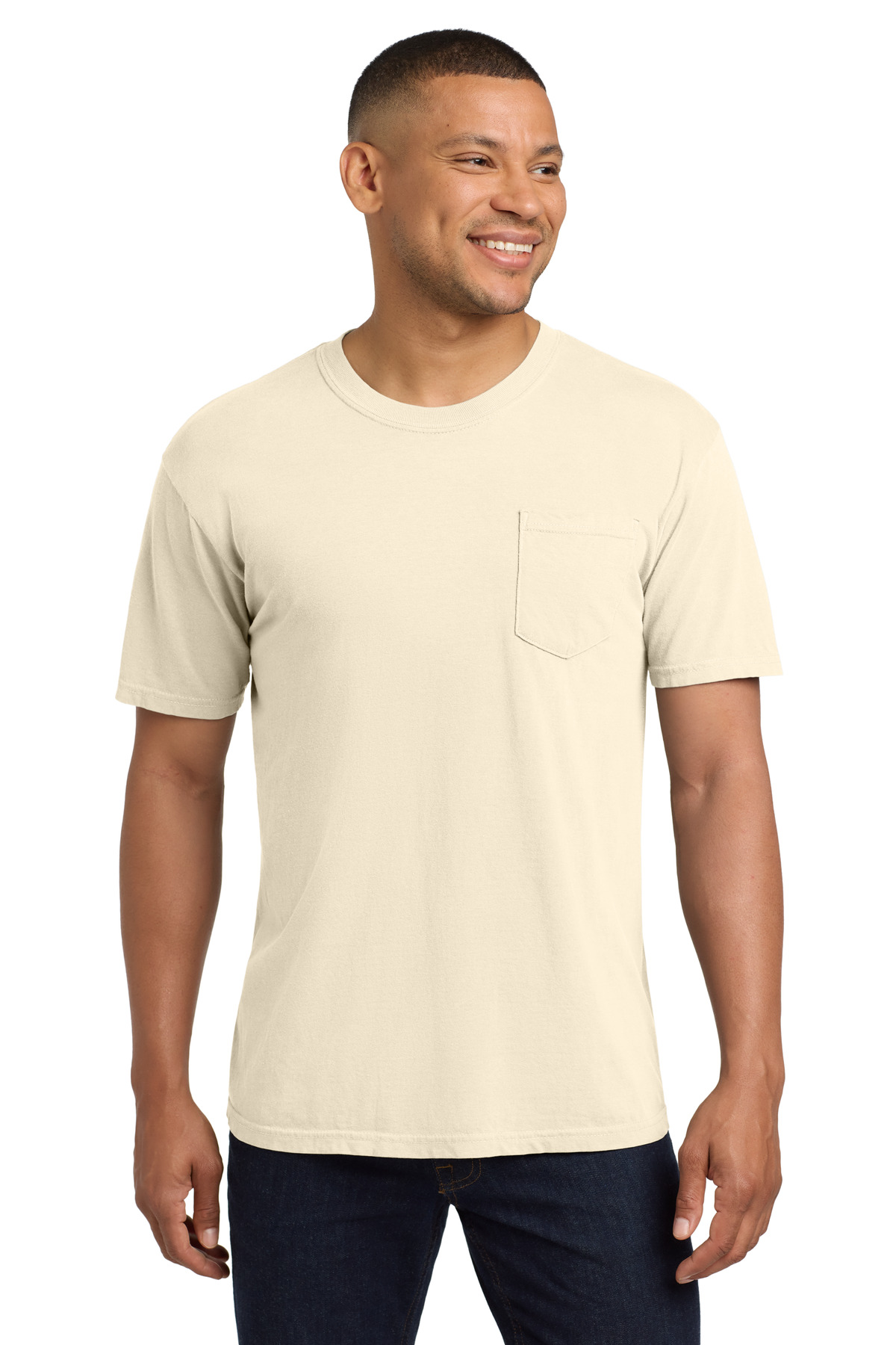 COMFORT COLORS Heavyweight Ring Spun Pocket Tee. 6030 52