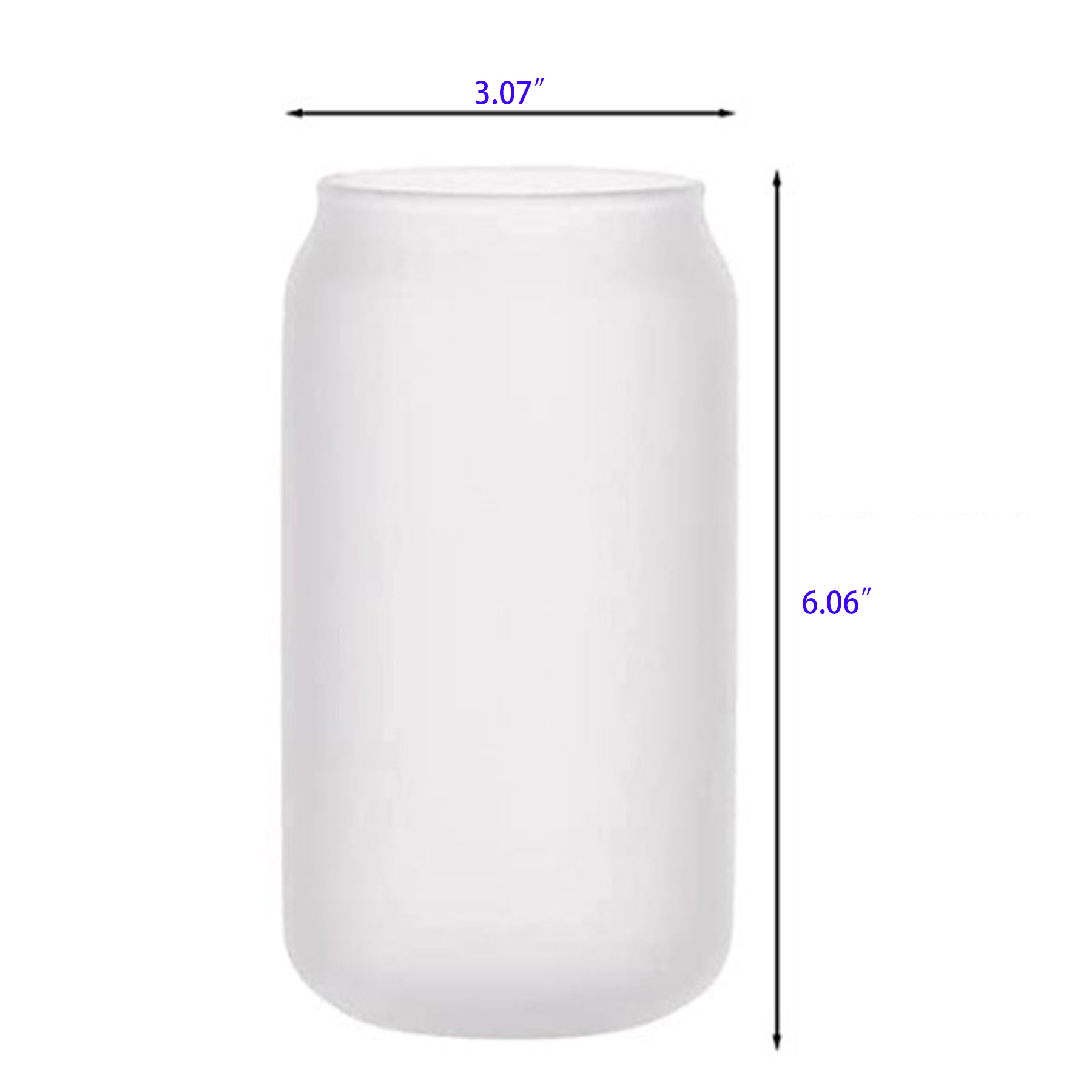 16oz Sublimation Glass Cups 3