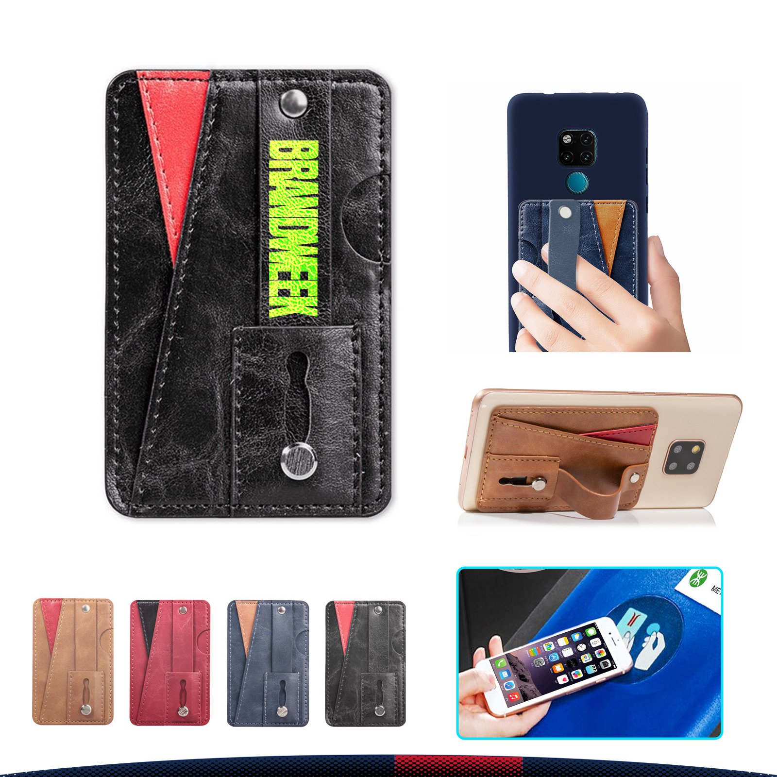 Slim Mobile Phone Card Holder 4