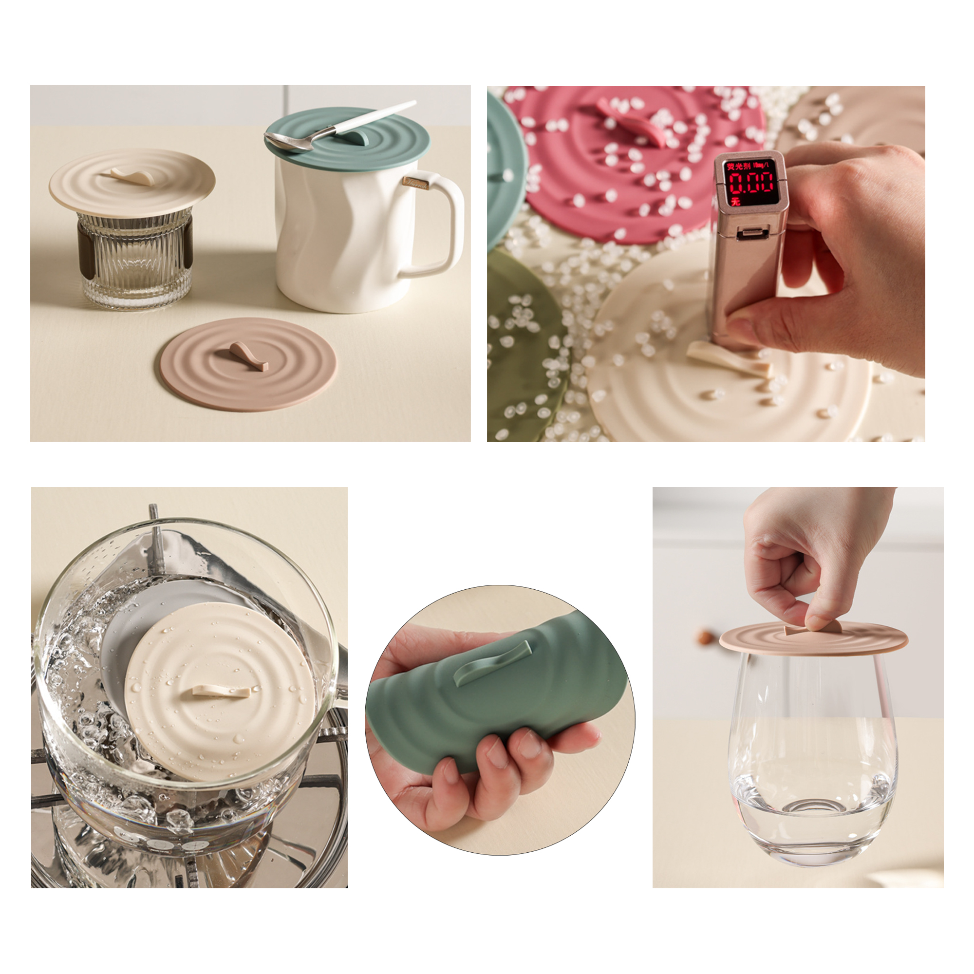 Reusable Silicone Lid for Mugs – Dustproof Design 4
