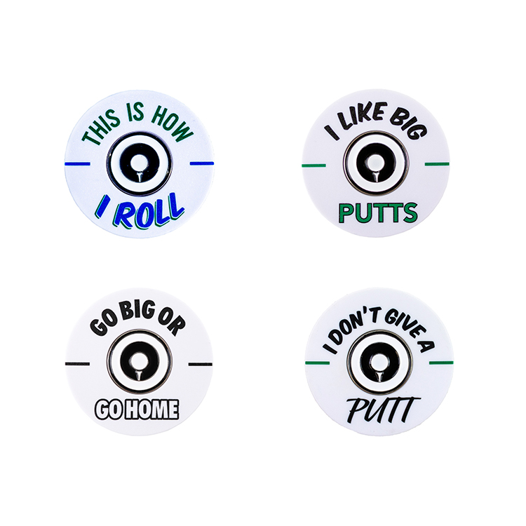 Izzo In-Your-Face Ball Markers 2