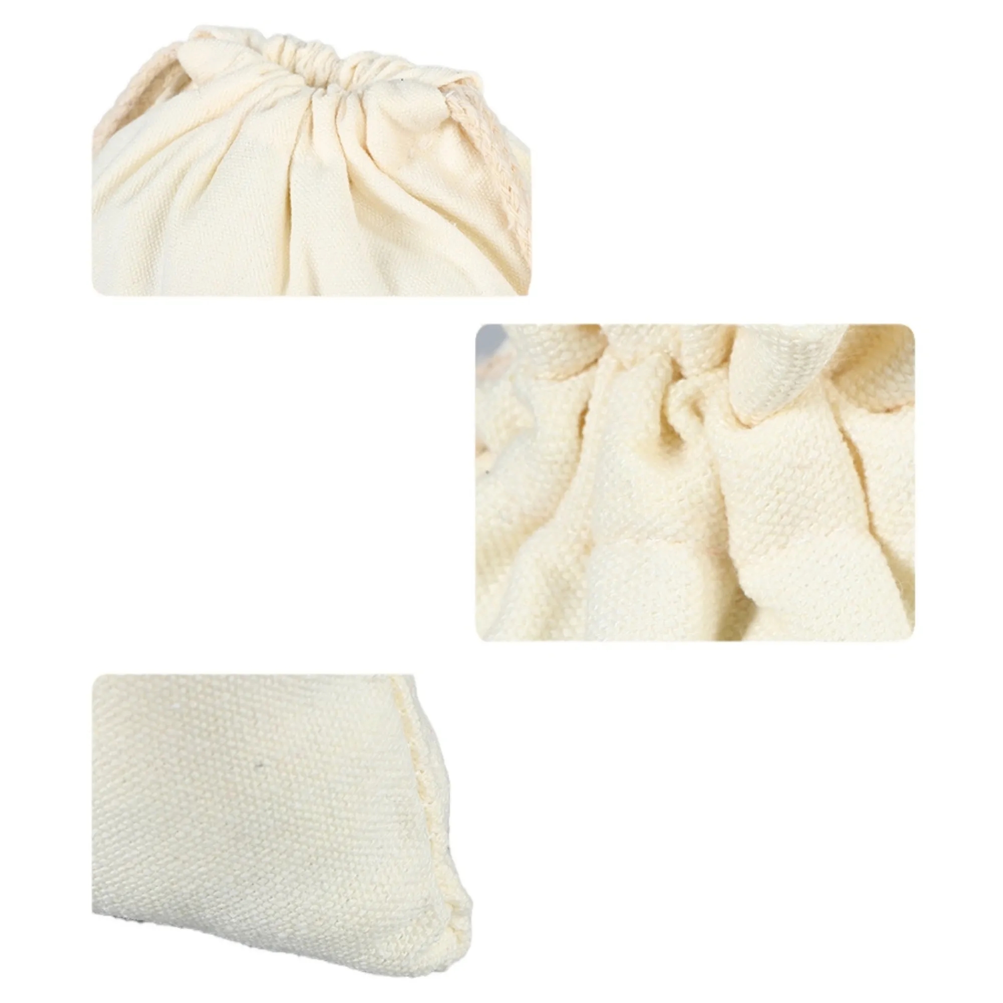 Durable Canvas Drawstring Pouch Bag 1