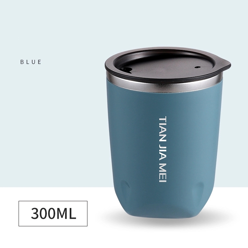 Custom 10 oz Stainless Steel Travel Coffee Mug 8
