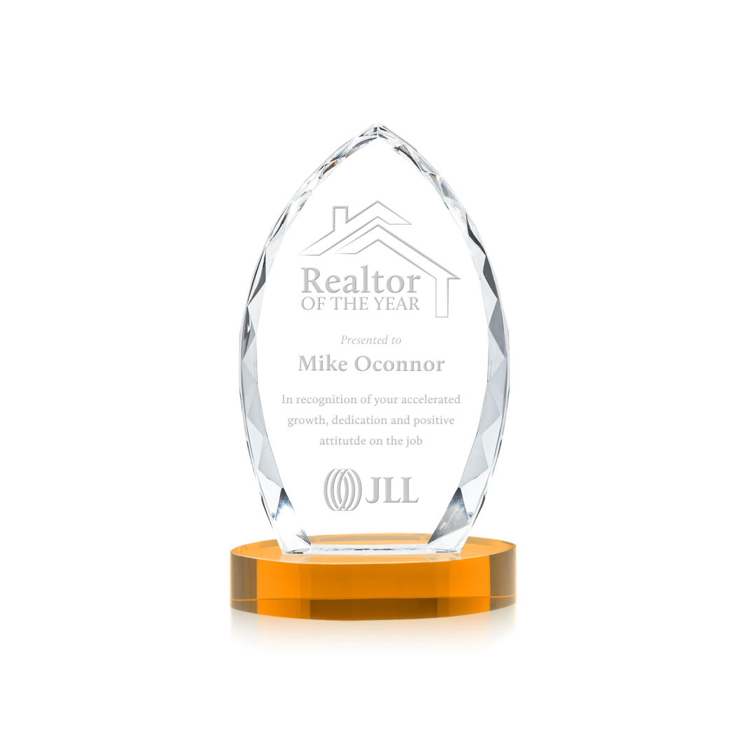 Wilton Award on Alberton Base - Amber 5