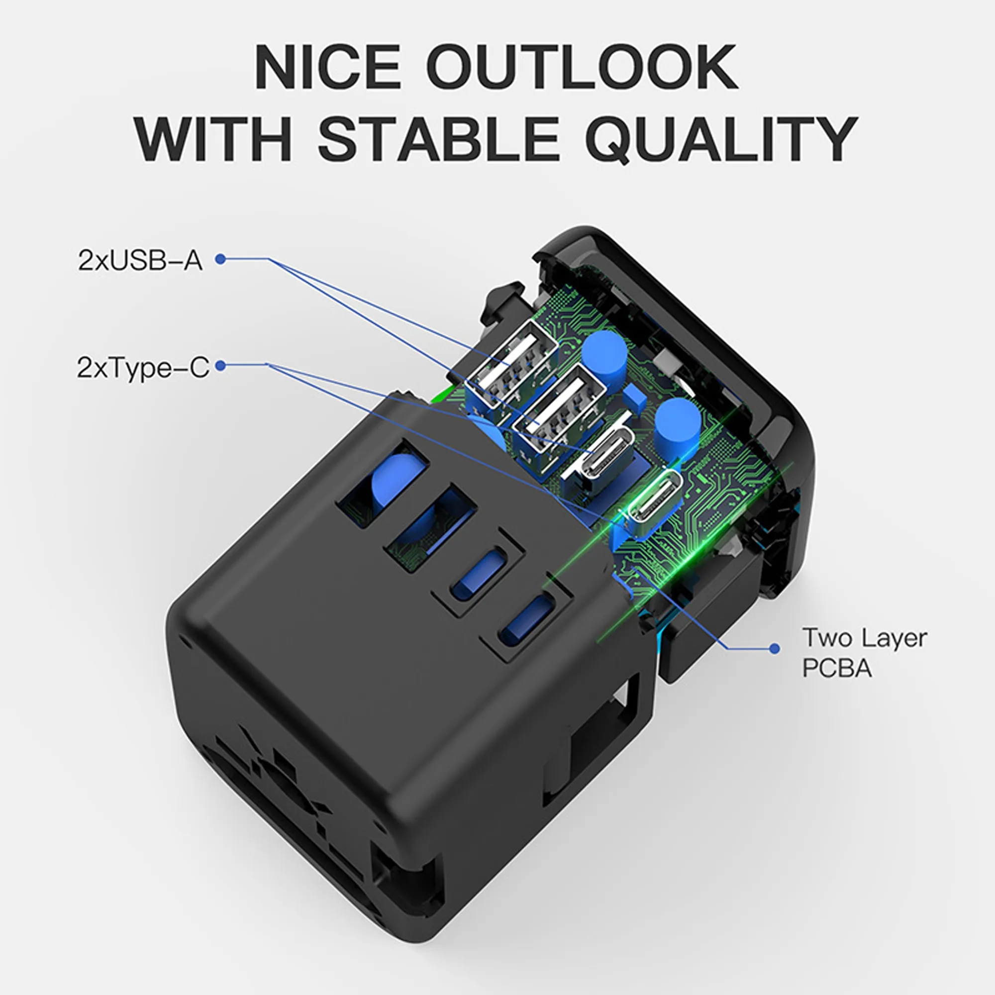Universe Travel Charging Socket 10