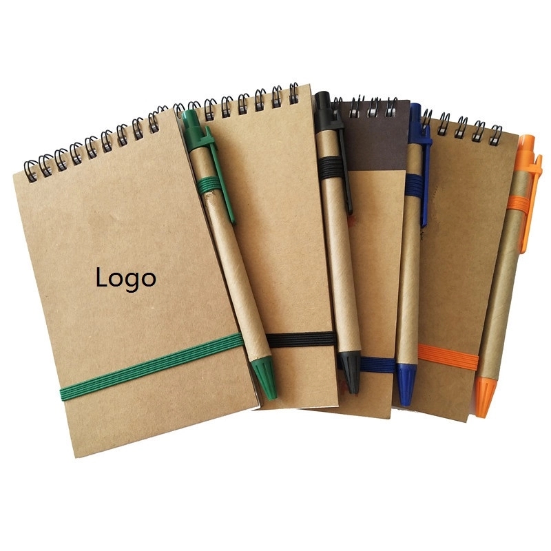 Eco Recycled Jotter with Pen 2