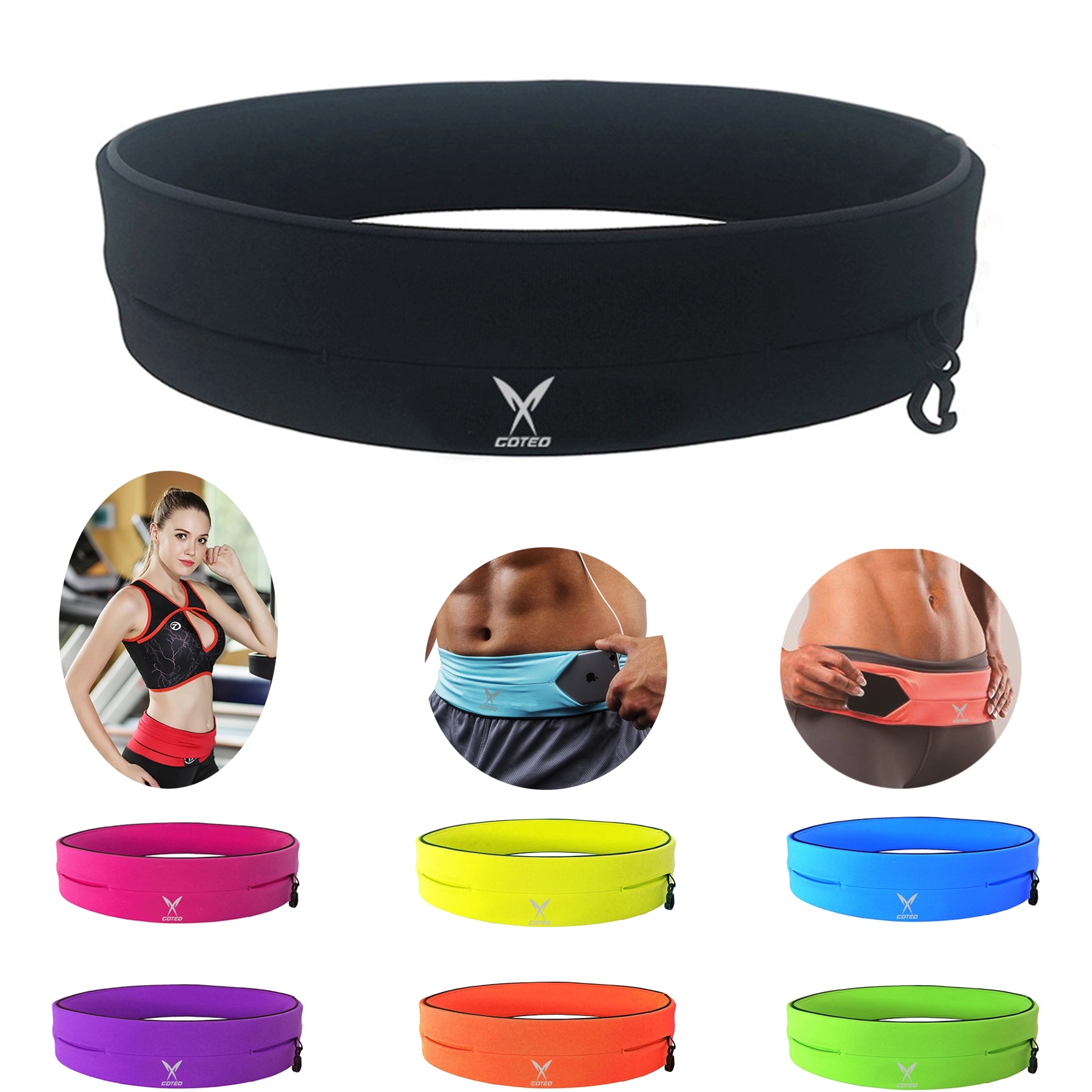 High-Elastic Polyester Sports Fanny Pack 1