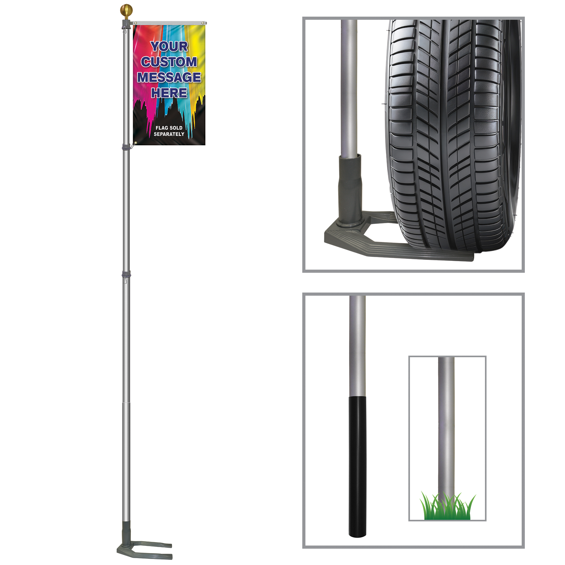 Multi-Use Telescoping Pole 4
