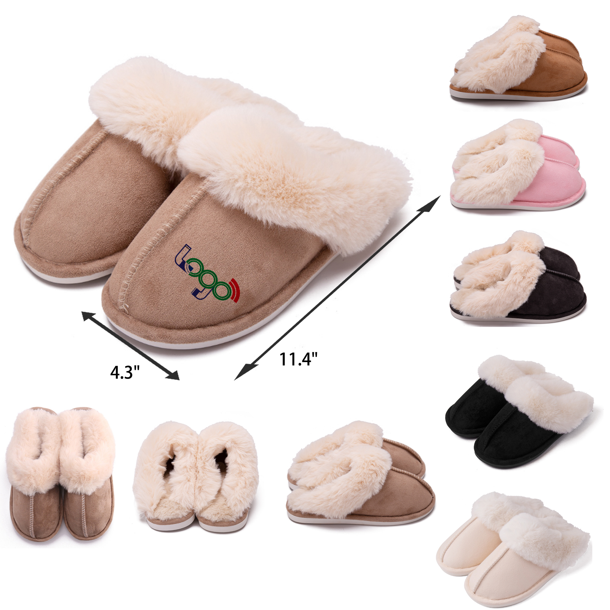 Comfortable Home Warm Plush Slippers 6