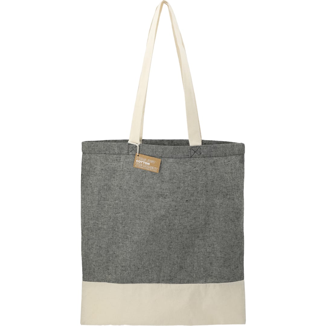 Split Recycled 5oz Cotton Twill Convention Tote 55