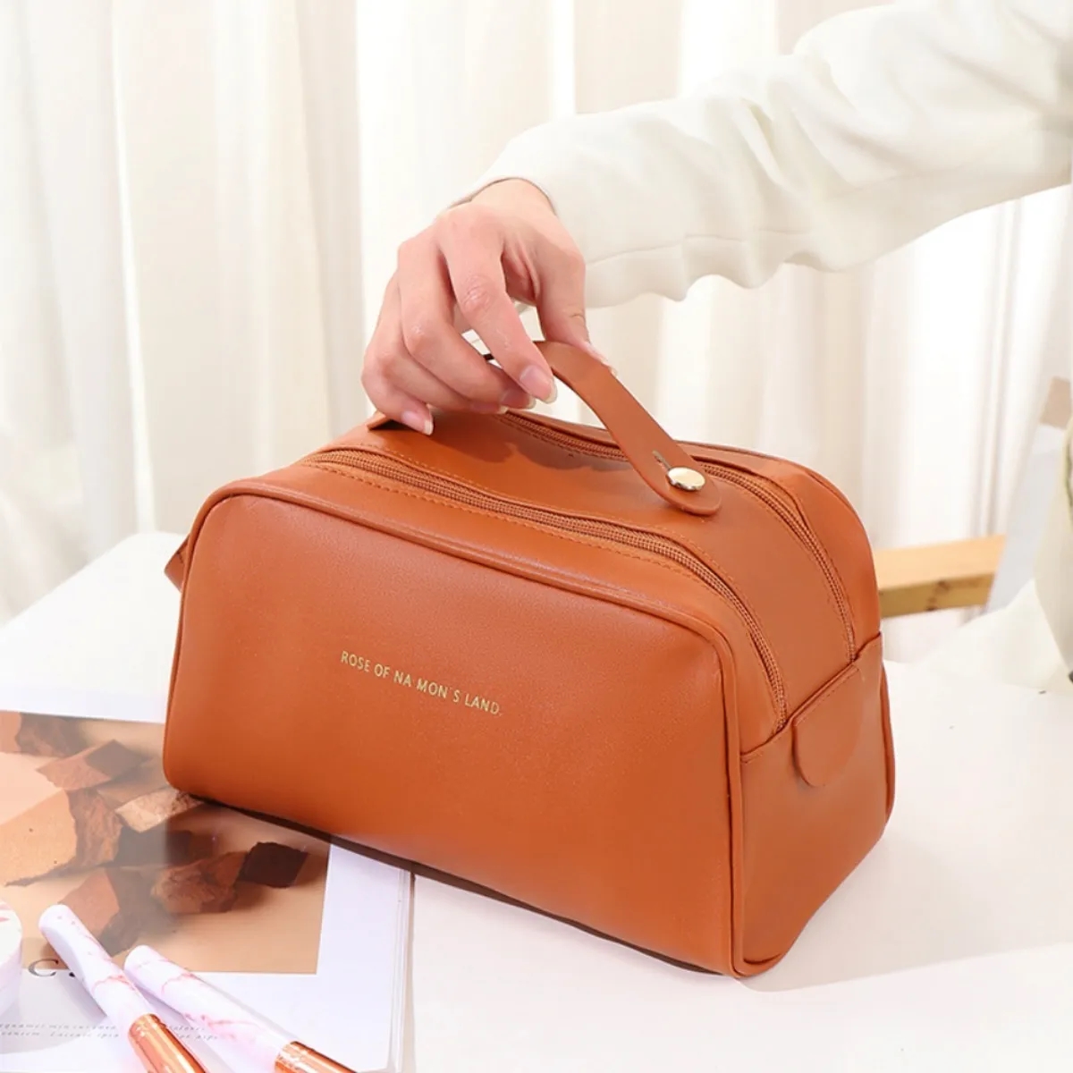 PU toiletry bag 20
